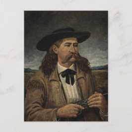 Postal Pintura de Wild Bill Hickok