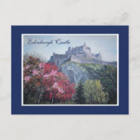 Pintura del Castillo de Edimburgo Escocia por Pola