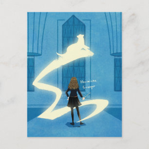 Postal Pintura del Patronus de Hermione Granger