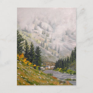 Postal Pintura del río Colorado de Taylor escénico