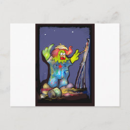 Postal Pintura digital realizada en Photoshop con tableta