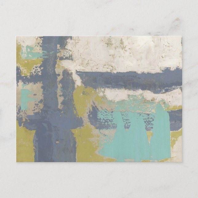 Postal Pintura moderna de libre expresión (Anverso)