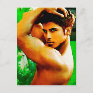 Postal Pintura original - Noches árabes