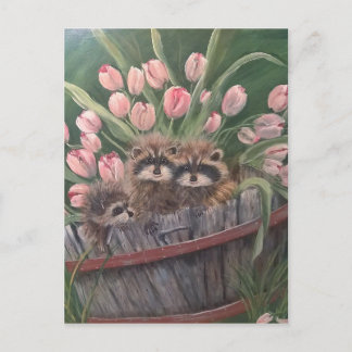 Postal pintura paisaje pintura arte mano naturaleza Racoo