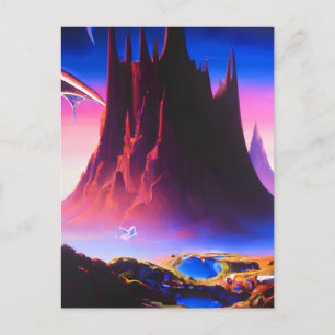 Postal Pintura petrolera de Dream World