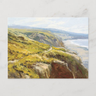 Postal Pintura por el cuerno de Jeff