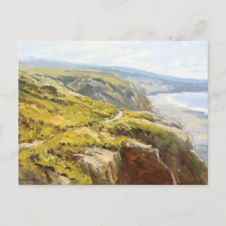 Postal Pintura por el cuerno de Jeff