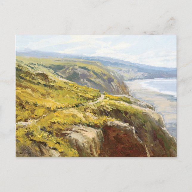 Postal Pintura por el cuerno de Jeff (Anverso)