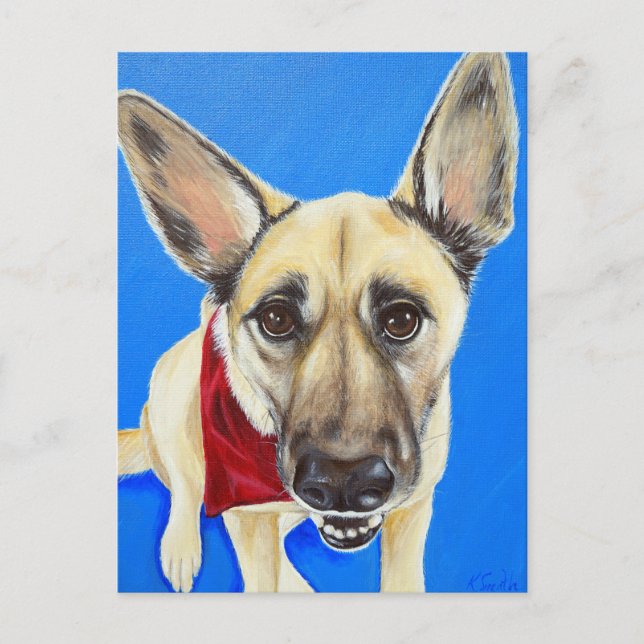 Postal Pintura Punkin (Anverso)