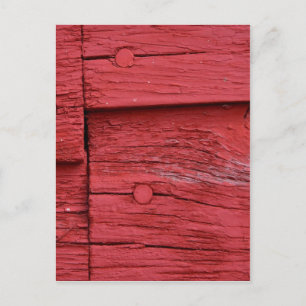 Postal Pintura roja antigua