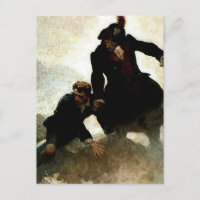 Pintura “Secuestrado” de NC Wyeth