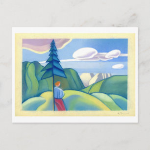 Postal Pintura 'Sin título' de Karl Wiener