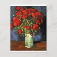 Pintura Vintage De Van Gogh Florero Flores En Flor