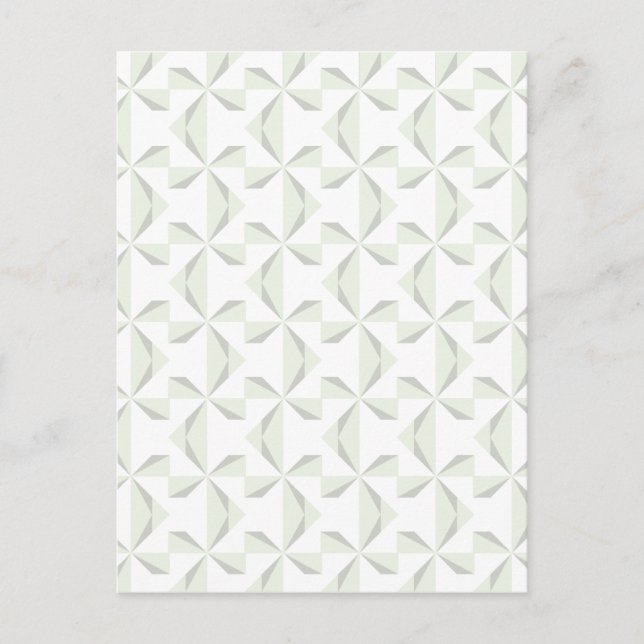 Postal Pinturas plateadas (Anverso)