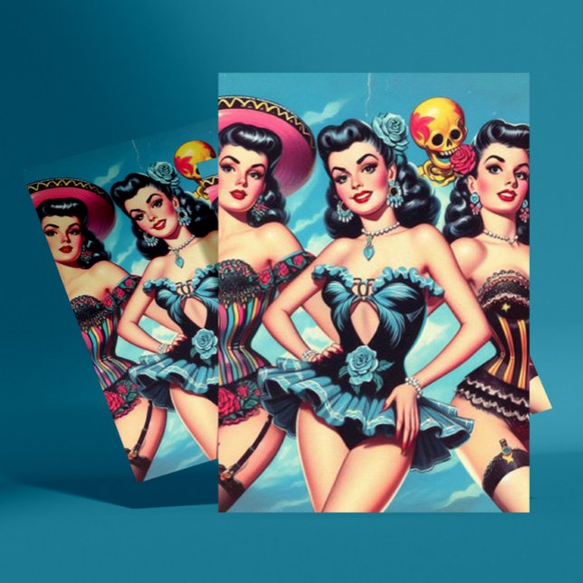 Postal Pinzas retro hispanas (Subido por el creador)