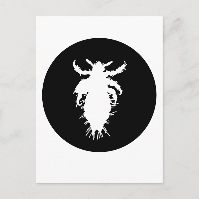 Postal piojo (Anverso)