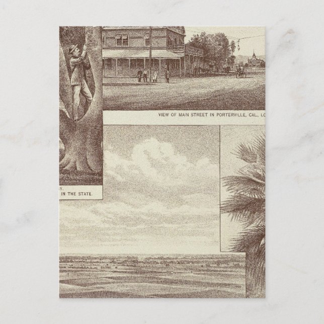 Postal Pioneer Land Co Tract, Porterville (Anverso)