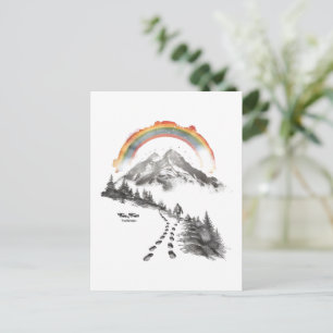 Postal Pionero/a They/Them – Arte de Camping Orgullo LGBT