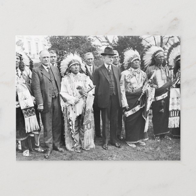 Postal Pipe de paz, 1905 (Anverso)