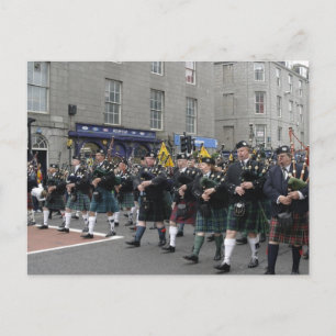 Postal Pipeband de Escocia