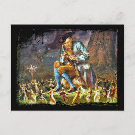 Postal Piper Jugando para Faeries