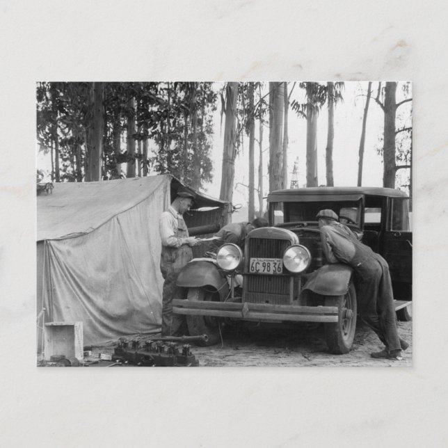 Postal Piqueros de pea de Vermont: 1935 (Anverso)