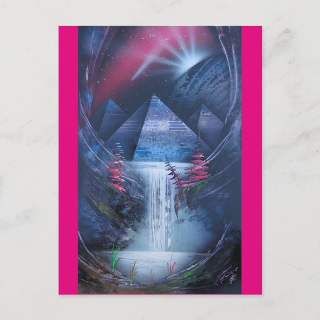 Postal piramidal (Anverso)