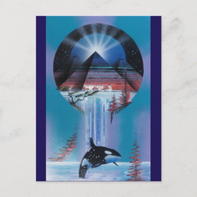 Postal piramidal (Anverso)