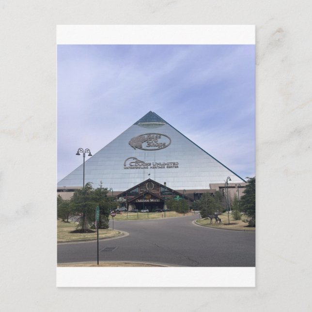 Postal Pirámide Bass Pro Shops Memphis Tennessee  (Anverso)