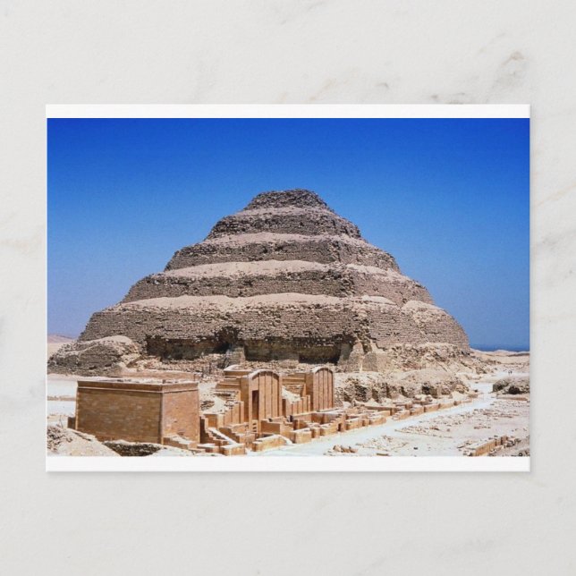 Postal Pirámide de Djoser (Anverso)