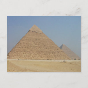 Postal pirámide de khafre