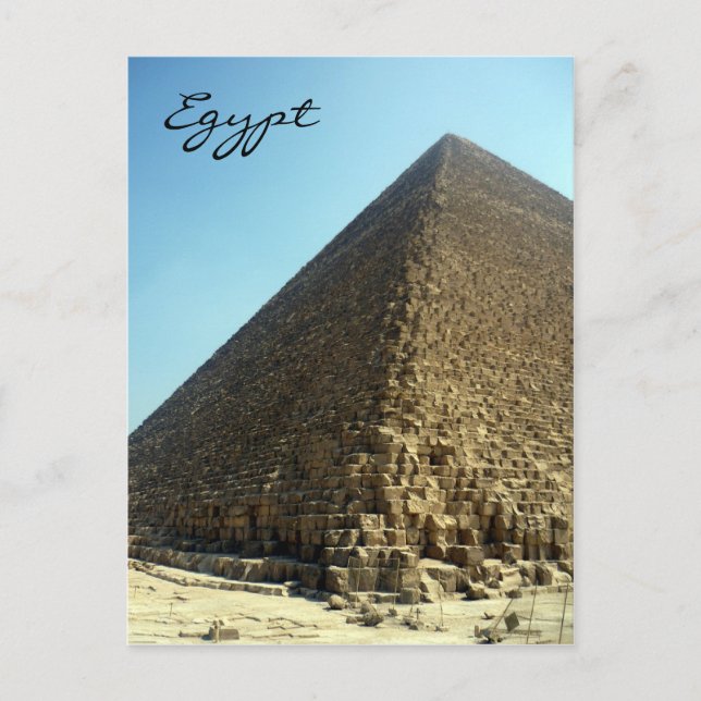 Postal piramide egypt (Anverso)