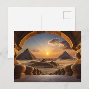 Postal Pirámides de Egipto