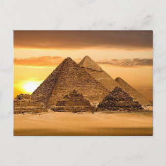 Postal Pirámides de Egipto