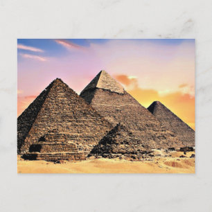 Postal Pirámides egipcias
