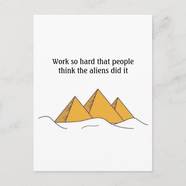 Postal Pirámides Esfinge Antiguo Egipto Faraón Khufu  (Anverso)