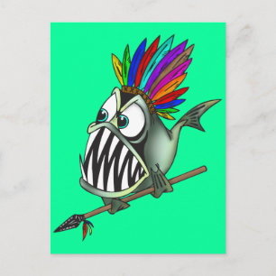 Postal Piranha nativa