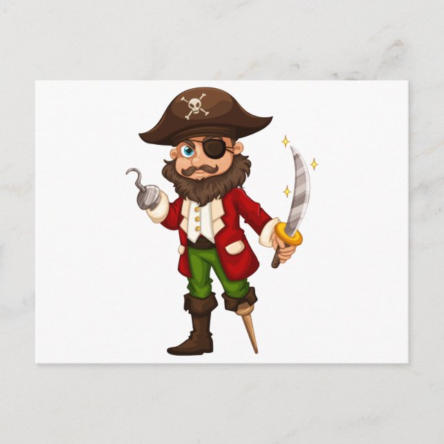 Postal Pirata (Anverso)