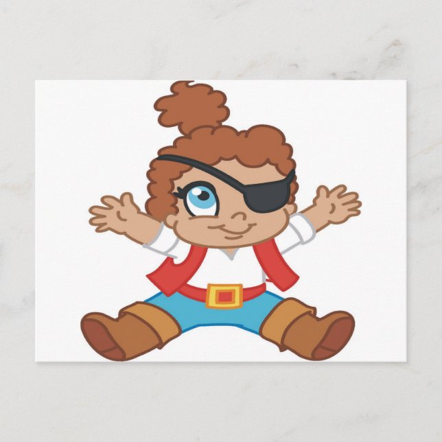 Postal Pirata Boy (Anverso)
