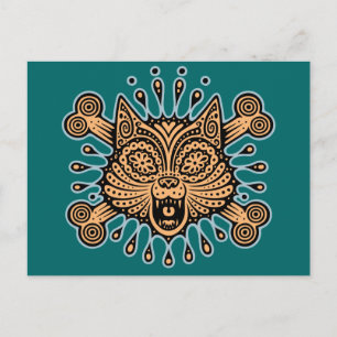 Postal Pirata de gato azucarero