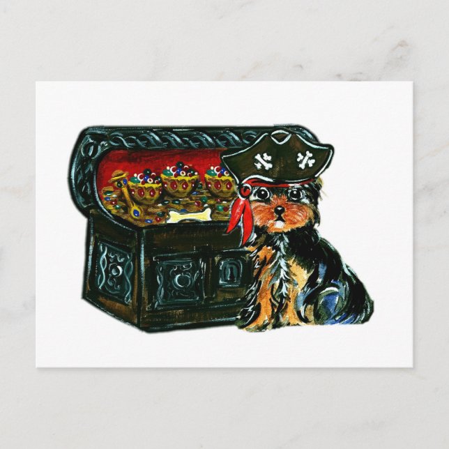 Postal Pirata  Poo (Anverso)