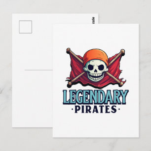 Postal Piratas legendarios