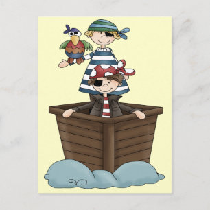 Postal Piratas pequeños