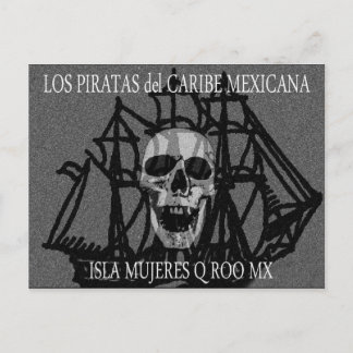 Postal PiratasDelCaribeMexicana
