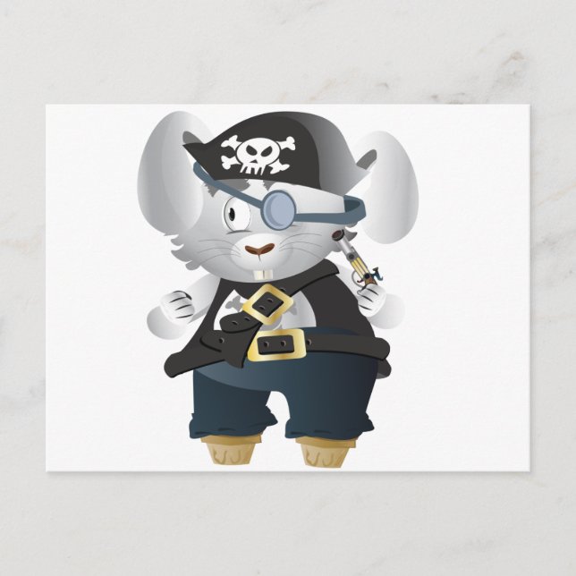 Postal Pirate Bunny (Anverso)