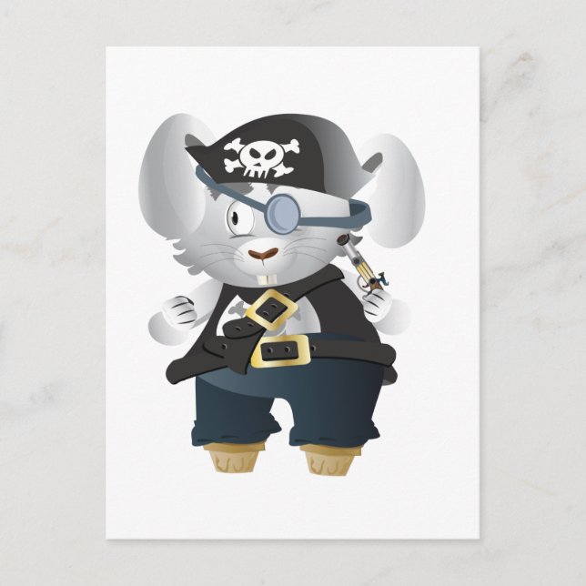 Postal Pirate Bunny (Anverso)