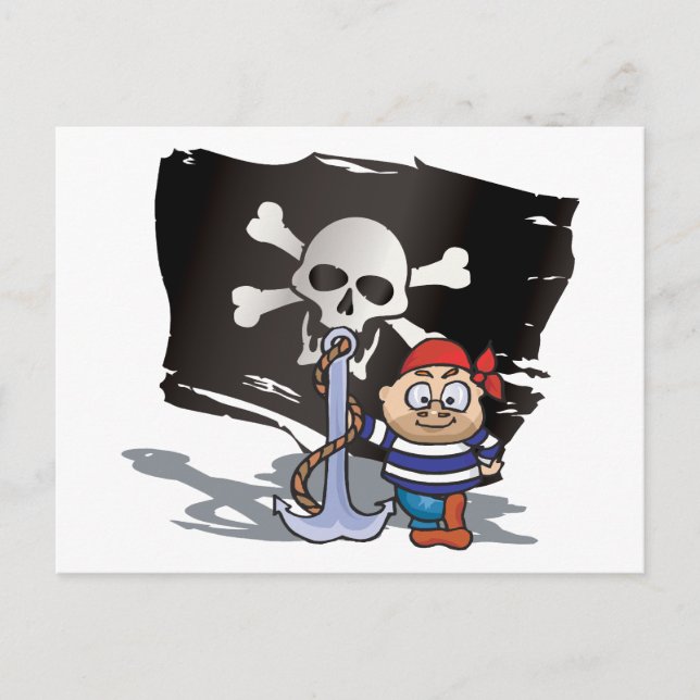 Postal Pirate Kid (Anverso)