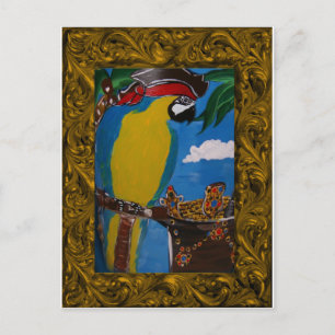 Postal Pirate Parrot