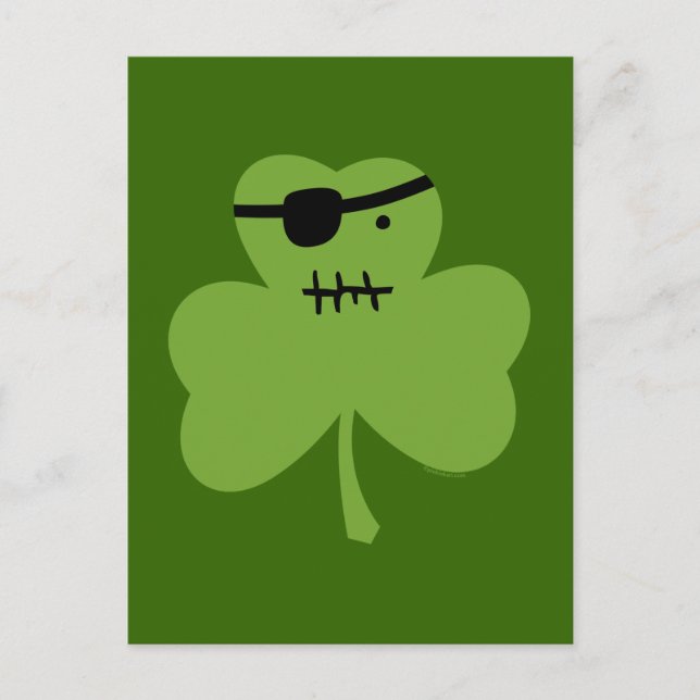 Postal Pirate Shamrock (Anverso)
