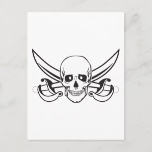 Postal Pirate Skull